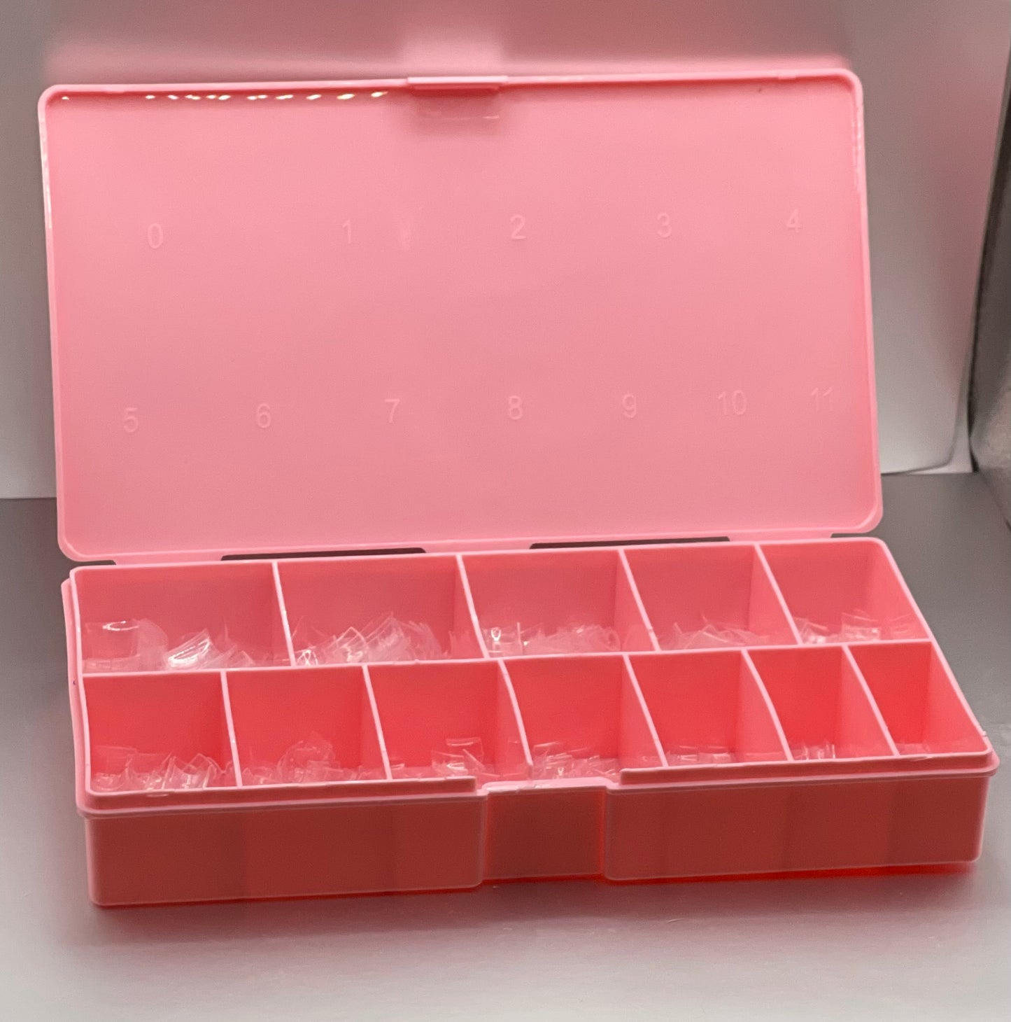 Short Half Cover Tips- 500pc (box included)