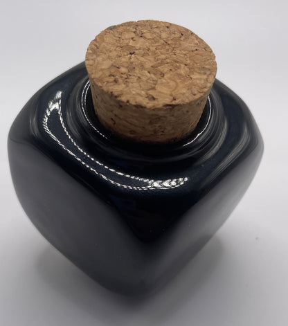 Monomer jar with cork- Black