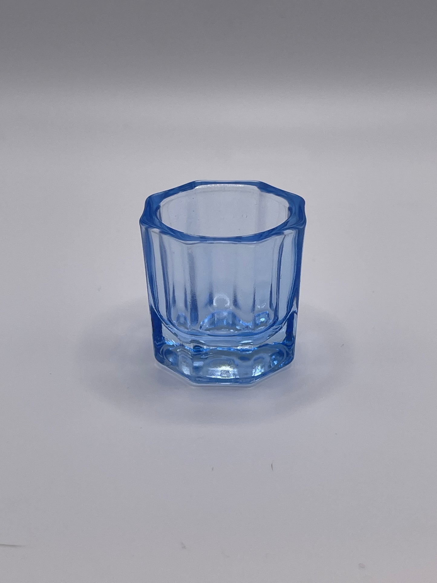 Small Glass Dappen Dish-Blue