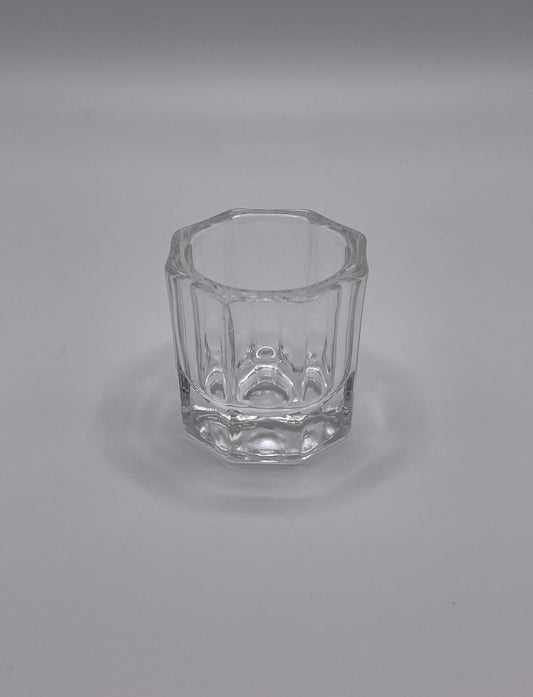 Small Glass Dappen Dish-Clear