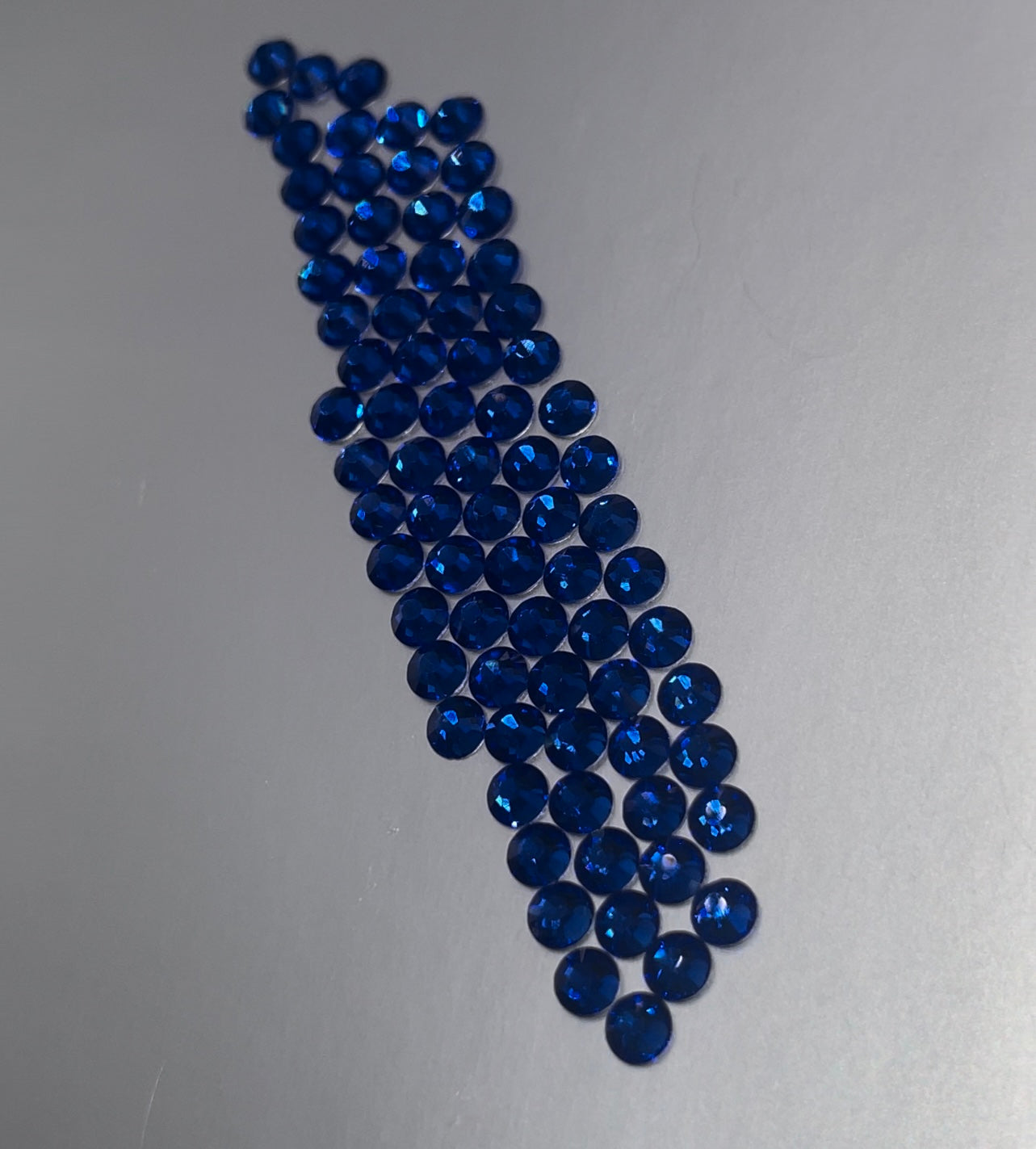 Glass Rhinestones - Sapphire (1440pcs)