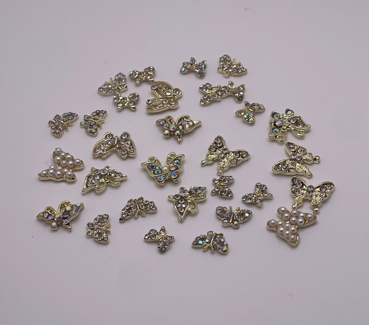 Assorted Butterfly Charms Pack