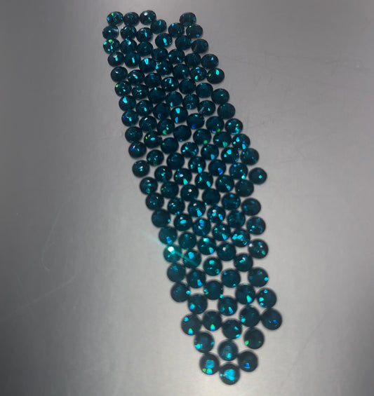 Glass Rhinestones - Blue Zircon (1440pcs)