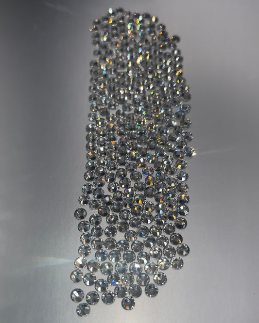 Glass Rhinestones - Crystal (1440pcs)